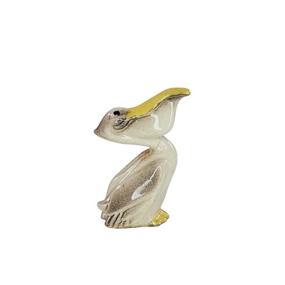 Hagen Renaker Pelican Mama Miniature Figurine *Repaired Neck* - Picture 1 of 10